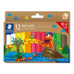 Staedtler Plastilin-Knete Noris Jumbo, 12 Farben