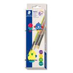 Staedtler Pinselset Noris 3 Stck sortiert