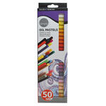 NEU Simply Pastellkreiden Set mit 50 l-Pastellkreiden