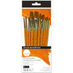 NEU Simply Acrylpinsel Set mit 10 Pinseln