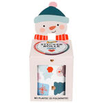 Stickerrolle Winter, 4m, 464 Sticker