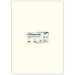 Fotokarton 10 Bogen, 300 g/qm, 50x70 cm, Perlwei�