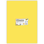 Fotokarton 10 Bogen, 300 g/qm, 50x70 cm, Zitron