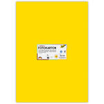 Fotokarton 10 Bogen, 300 g/qm, 50x70 cm, Bananengelb