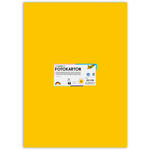 Fotokarton 10 Bogen, 300 g/qm, 50x70 cm, Goldgelb