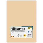 Fotokarton, 50 Bogen, 300 g/qm, DIN A4, Chamois