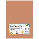 Fotokarton, 50 Bogen, 300 g/qm, DIN A4, Hellbraun