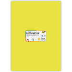 Fotokarton 10 Bogen, 300 g/qm, 50x70 cm, Limone