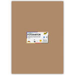 Fotokarton 300g/qm 50x70 cm, Reh-Braun, 1 Bogen