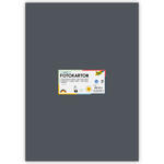 Fotokarton 300g/qm 50x70 cm, Anthrazit, 1 Bogen