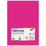 Tonpapier, 100 Bogen, 130 g/qm, DIN A4, Pink