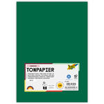 Tonpapier, 100 Bogen, 130 g/qm, DIN A4, Tannengr�n