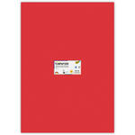 Tonpapier, 10 Bogen, 130 g/qm, 50x70 cm, Hibiscus