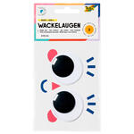 Wackelaugen Größe L, selbstklebend, Ø 50mm, 2 Stück