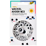 Wackelaugen Big Box, ca. 200 Stück, selbstklebend, sortiert