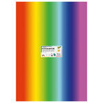 Fotokarton 300g/qm 50x70 cm, Regenbogen, 1 Bogen