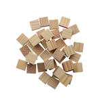 SALE Holzw�rfel 15 mm, 42 St�ck, natur
