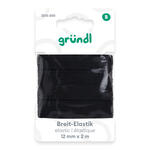 Super-Elastic-Band, 12 mm breit, 2 m lang, schwarz