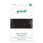 Super Elastic-Gummiband 1m x 28mm schwarz