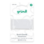 Super Elastic-Gummiband 1m x 28mm wei