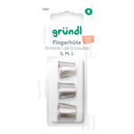 Fingerhte aus Metall, 3 Stk, verschiedene Gren