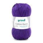 Cotton Quick uni, 100% Baumwolle, Oeko-Tex-Standard, 50g, 125m, Farbe 109, Pflaume