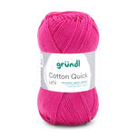 Cotton Quick uni, 100% Baumwolle, Oeko-Tex-Standard, 50g, 125m, Farbe 128, Pink