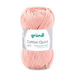 Cotton Quick uni, 100% Baumwolle, Oeko-Tex-Standard, 50g, 125m, Farbe 134, Apricot
