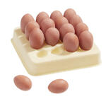 Miniatur Eier fr Wichtel / Geldgeschenke, 16 Stck, ca. 4 x 4 cm