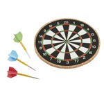 Miniatur Dartscheibe fr Wichtel / Geldgeschenke, 4-teilig, ca. 5 cm