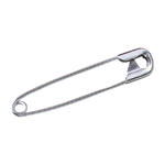 Sicherheitsnadeln silber, 28 mm, 25 Stck