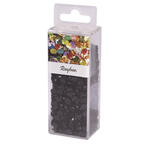 Rayher Pailletten gewlbt, waschbar, 6mm , 4000 Stck, schwarz