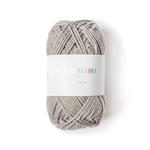 Ricorumi dk Hkelgarn, 100% Baumwolle, 25 g, Perlgrau