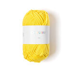 Ricorumi dk Hkelgarn, 100% Baumwolle, 25 g, Gelb
