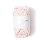 Ricorumi dk Hkelgarn, 100% Baumwolle, 25 g, Pastellrosa