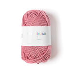 Ricorumi dk Hkelgarn, 100% Baumwolle, 25 g, Altrosa