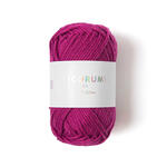 Ricorumi dk Hkelgarn, 100% Baumwolle, 25 g, Beere