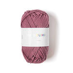 Ricorumi dk Hkelgarn, 100% Baumwolle, 25 g, Mauve