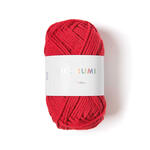 Ricorumi dk Hkelgarn, 100% Baumwolle, 25 g, Rot