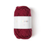 Ricorumi dk Hkelgarn, 100% Baumwolle, 25 g, Bordeaux