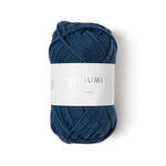 Ricorumi dk Hkelgarn, 100% Baumwolle, 25 g, Nachtblau