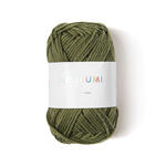 Ricorumi dk Hkelgarn, 100% Baumwolle, 25 g, Oliv