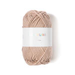 Ricorumi dk Hkelgarn, 100% Baumwolle, 25 g, Beige