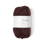 Ricorumi dk Hkelgarn, 100% Baumwolle, 25 g, Schokolade