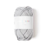 Ricorumi dk Hkelgarn, 100% Baumwolle, 25 g, Silbergrau