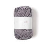Ricorumi dk Hkelgarn, 100% Baumwolle, 25 g, Mausgrau