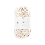 Ricorumi dk Hkelgarn, 100% Baumwolle, 25 g, Elfenbein