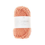 Ricorumi dk Hkelgarn, 100% Baumwolle, 25 g, Papaya