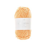 Ricorumi dk Hkelgarn, 100% Baumwolle, 25 g, Apricot