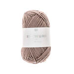 Ricorumi dk Hkelgarn, 100% Baumwolle, 25 g, Holz